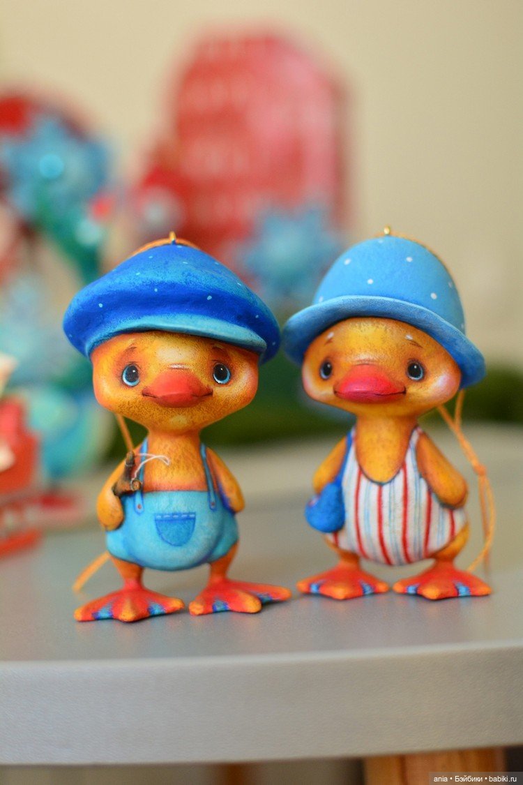 Елочные игрушки Марины Малько