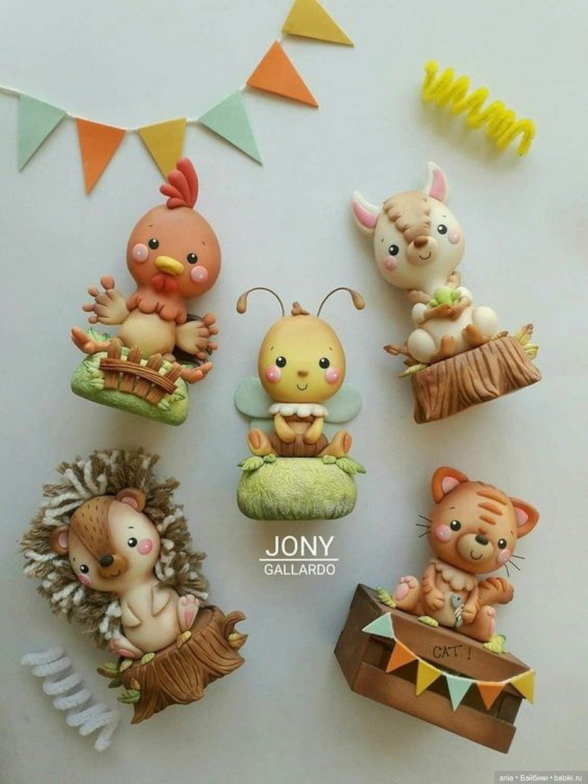 Милашки — Лепка авторских игрушек и папье (фото 3)