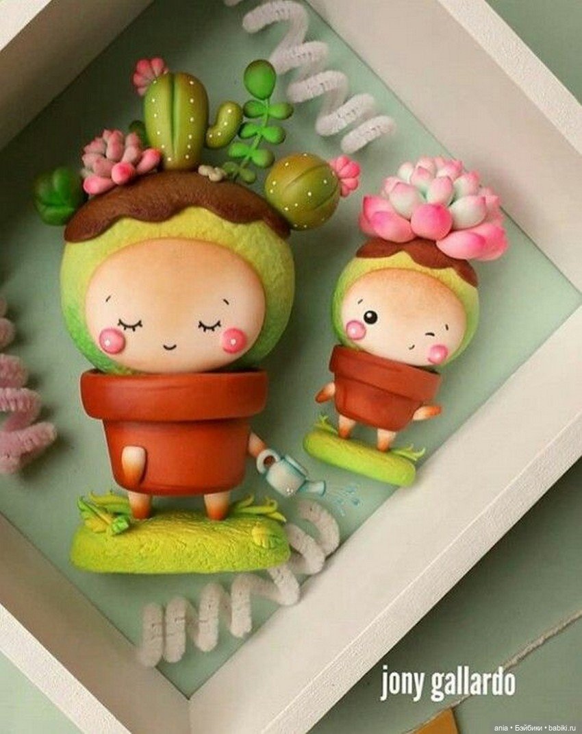 Милашки — Лепка авторских игрушек и папье