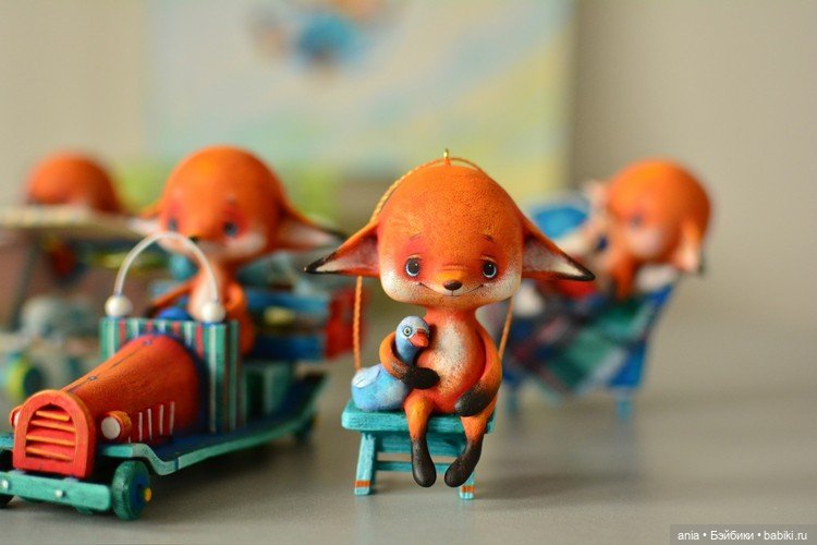 Елочные игрушки Марины Малько