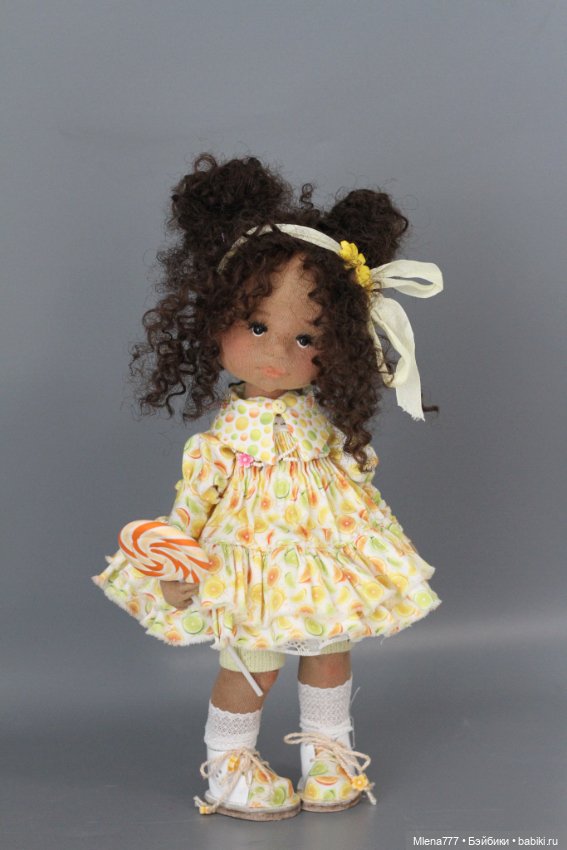 Амелия — Авторские текстильные куклы: Вальдорфские