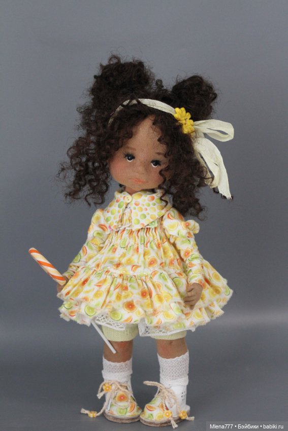 Амелия — Авторские текстильные куклы: Вальдорфские (фото 2)