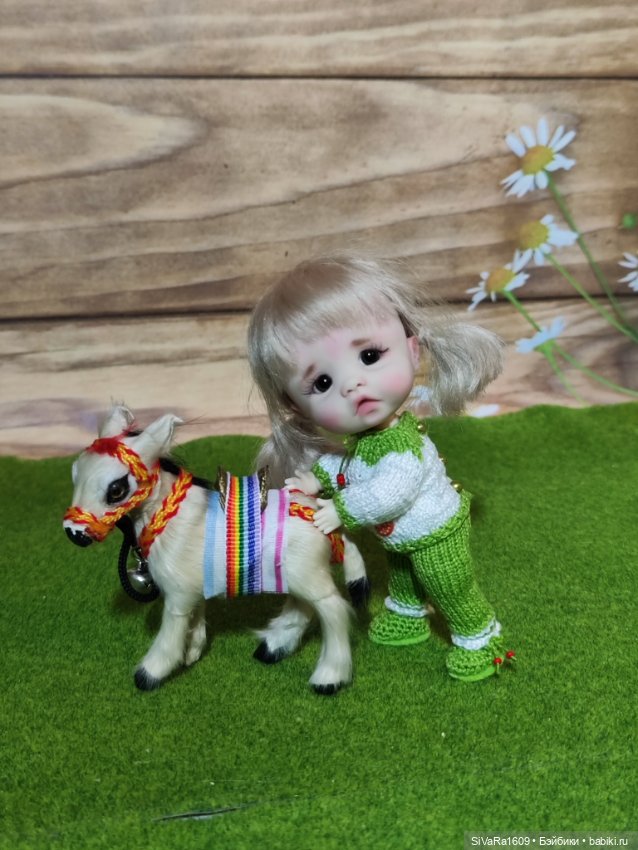 Деткам ослика купили — Куклы и тела Obitsu 11 (Ob11): гибриды (фото 9)