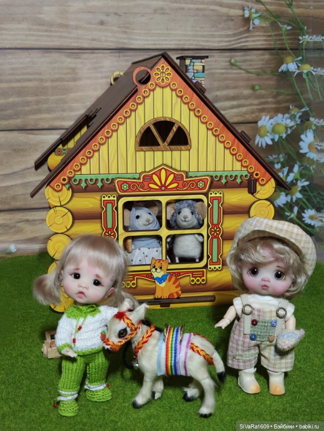 Деткам ослика купили — Куклы и тела Obitsu 11 (Ob11): гибриды (фото 6)