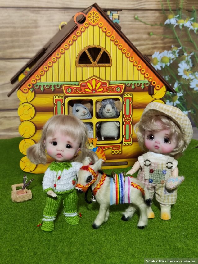 Деткам ослика купили — Куклы и тела Obitsu 11 (Ob11): гибриды (фото 5)