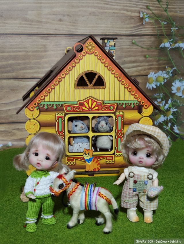 Деткам ослика купили — Куклы и тела Obitsu 11 (Ob11): гибриды