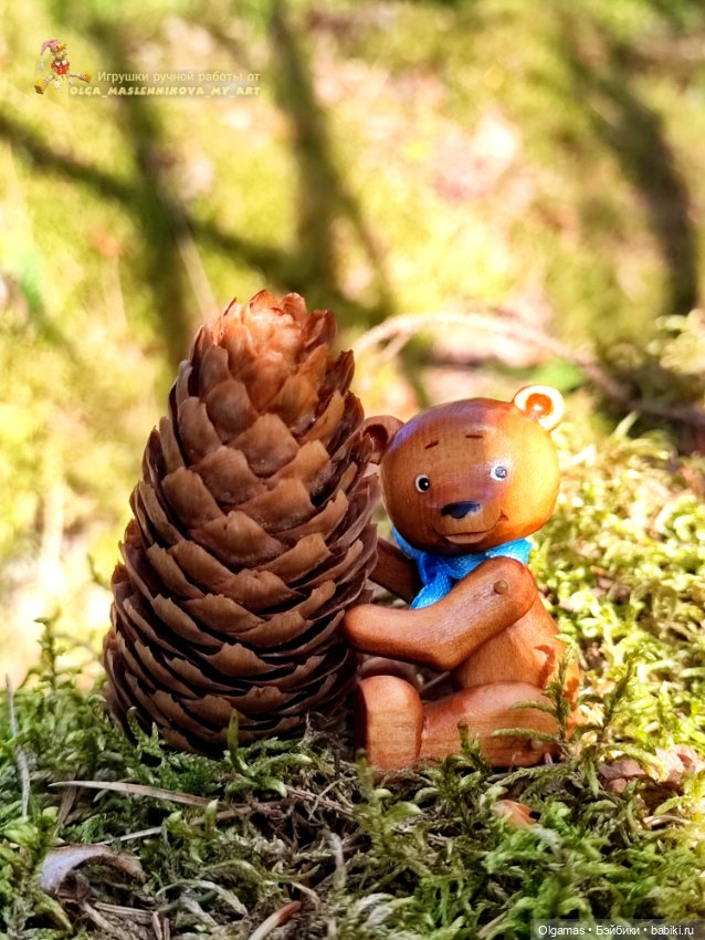 Мишка 🐻с игрушкой! 🌿🌸Весенняя прогулка