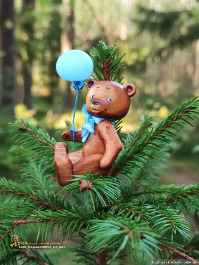 Мишка 🐻с игрушкой! 🌿🌸Весенняя прогулка (фото 6)