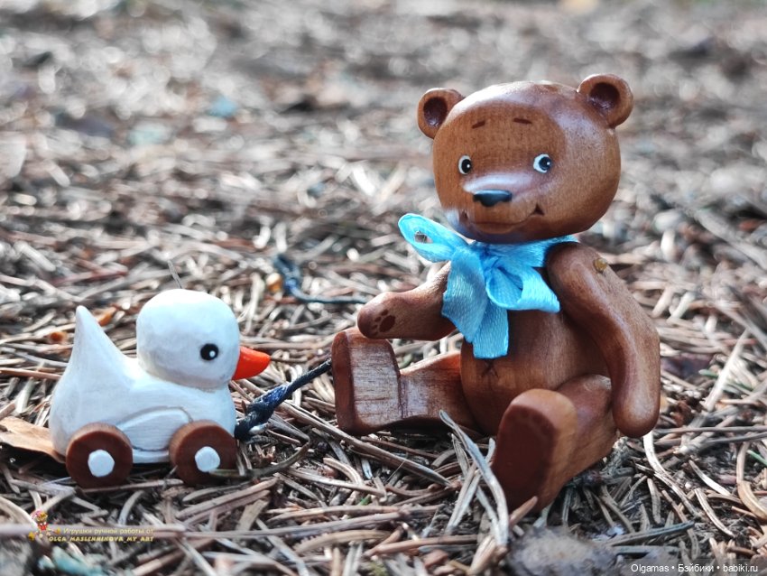 Мишка 🐻с игрушкой! 🌿🌸Весенняя прогулка (фото 4)