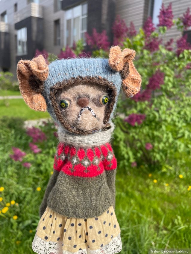 Good and strange — Текстильные игрушки и примитивы: кофейные