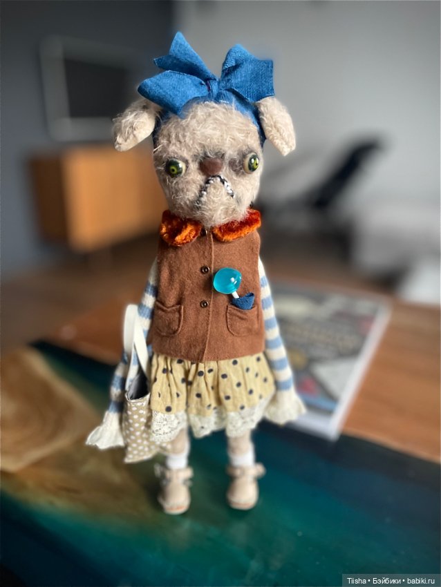 Good and strange — Текстильные игрушки и примитивы: кофейные (фото 2)