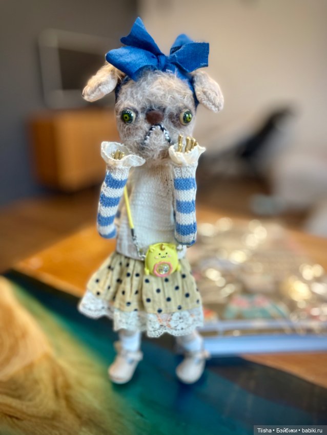 Good and strange — Текстильные игрушки и примитивы: кофейные (фото 4)