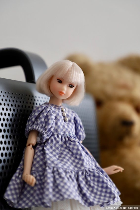 Новое платье для Motte ✨ — Куклы Momoko и Ruruko (Petworks (фото 8)