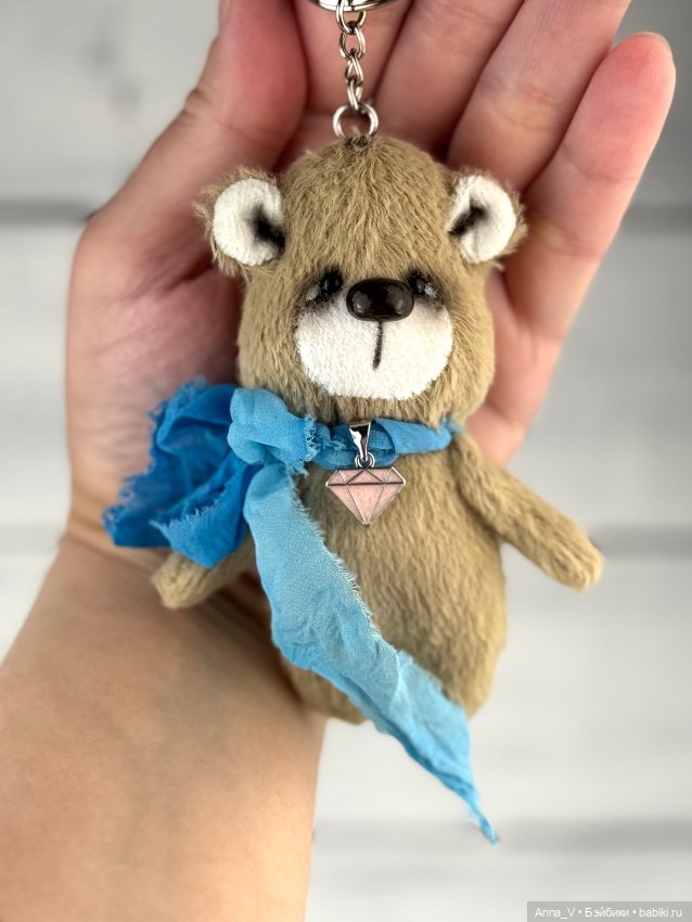 Тедди брелочки — Авторские мишки Тедди и друзья: фото (фото 4)