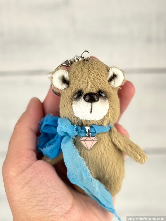 Тедди брелочки — Авторские мишки Тедди и друзья: фото (фото 3)