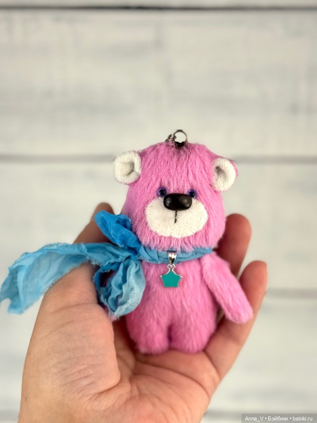 Тедди брелочки — Авторские мишки Тедди и друзья: фото (фото 8)