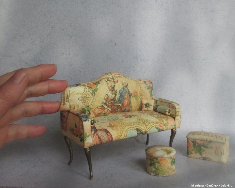 Мебель, мебель, мебель — Мебель для кукол и домиков: фото (фото 10)