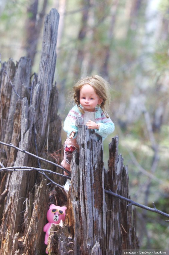 Первая весна Танюшки. Мы идём гулять) (фото 6)