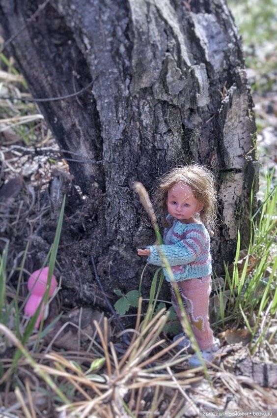 Первая весна Танюшки. Мы идём гулять) (фото 3)