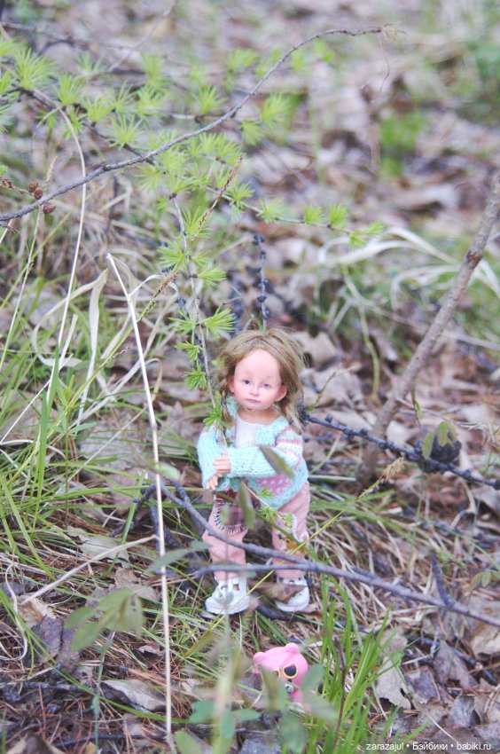 Первая весна Танюшки. Мы идём гулять) (фото 7)