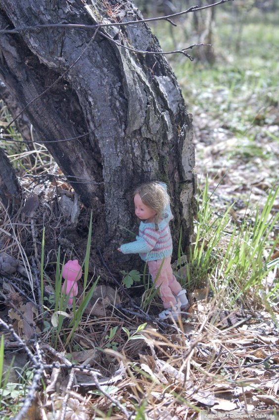 Первая весна Танюшки. Мы идём гулять) (фото 2)