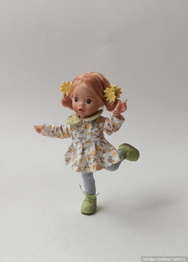 Малышка собрана — Авторские шарнирные куклы своими руками: лепка (фото 7)