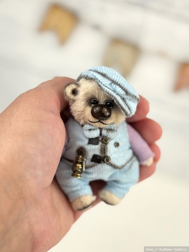 Тедди мишка Сержик — Авторские мишки Тедди и друзья: фото (фото 5)