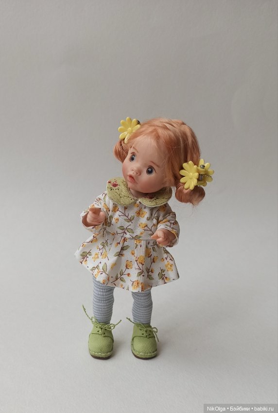 Малышка собрана — Авторские шарнирные куклы своими руками: лепка (фото 6)