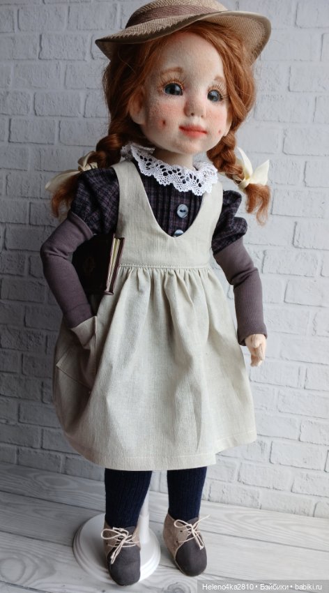 Моя новая текстильная девочка. Энн из Зелёных Крыш (фото 5)
