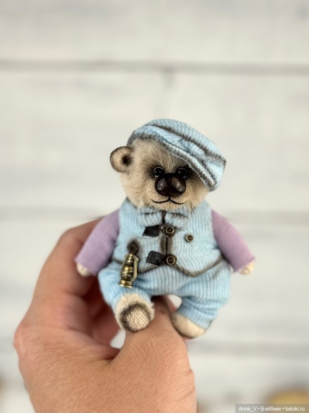 Тедди мишка Сержик — Авторские мишки Тедди и друзья: фото (фото 4)