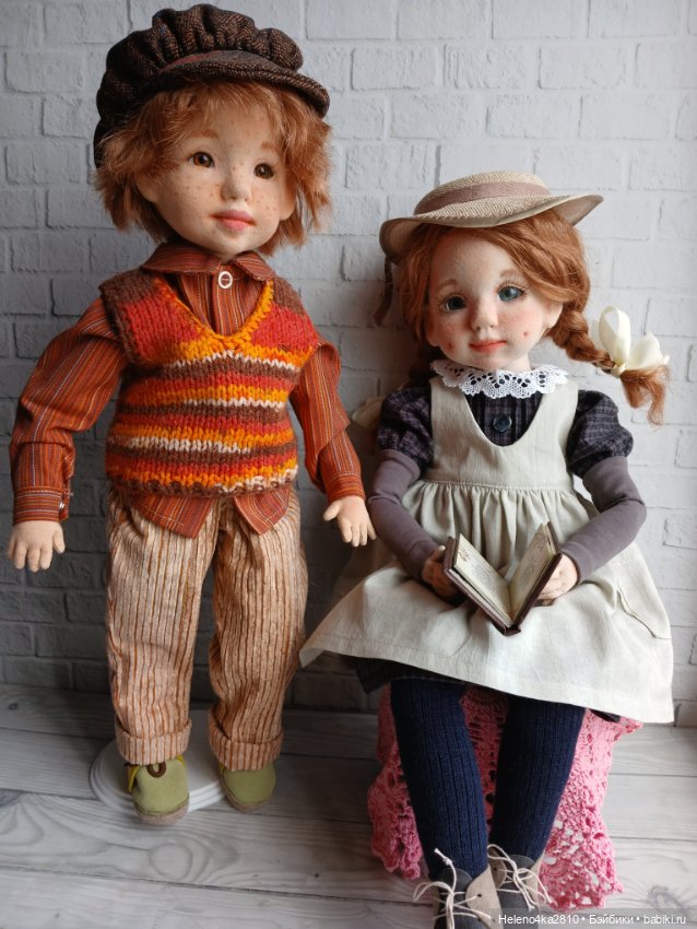 Моя новая текстильная девочка. Энн из Зелёных Крыш (фото 9)