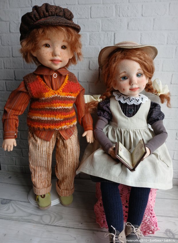 Моя новая текстильная девочка. Энн из Зелёных Крыш (фото 7)