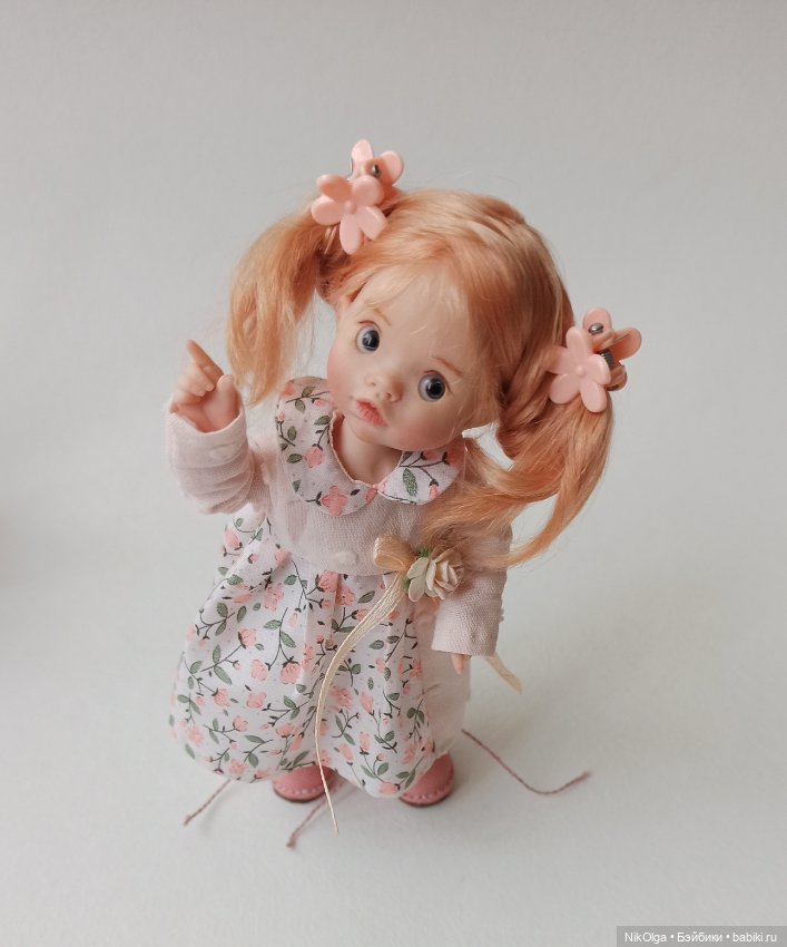 Малышка собрана — Авторские шарнирные куклы своими руками: лепка (фото 4)