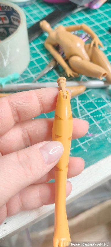 Восстановление. Шарниры — Куклы Monster High и Ever After High: G1 (фото 8)