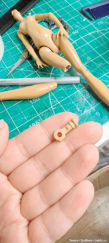 Восстановление. Шарниры — Куклы Monster High и Ever After High: G1 (фото 7)