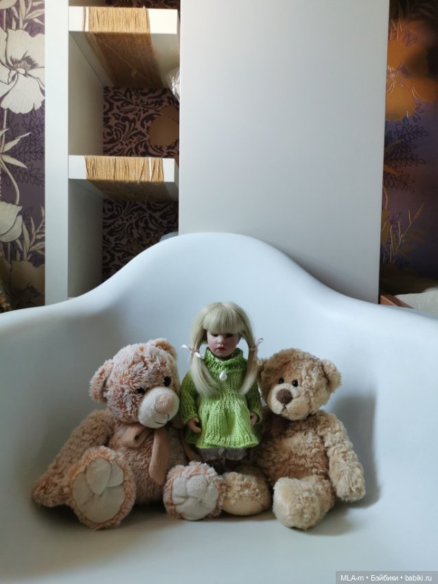 Ещё один мишка — Мягкие игровые и текстильные куклы: тряпичные (фото 9)