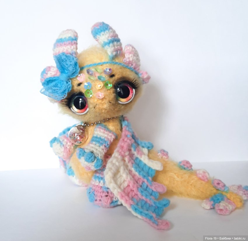 Солнечный Дракошка — Вязаные игрушки и амигуруми: крючком (фото 2)