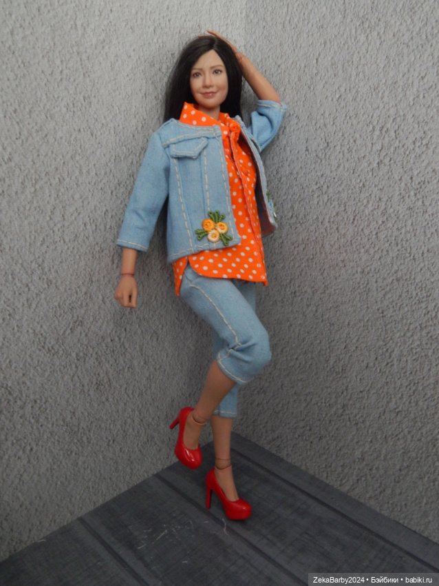 Джинсовые выходные — Одежда и обувь для кукол своими руками: фото (фото 3)