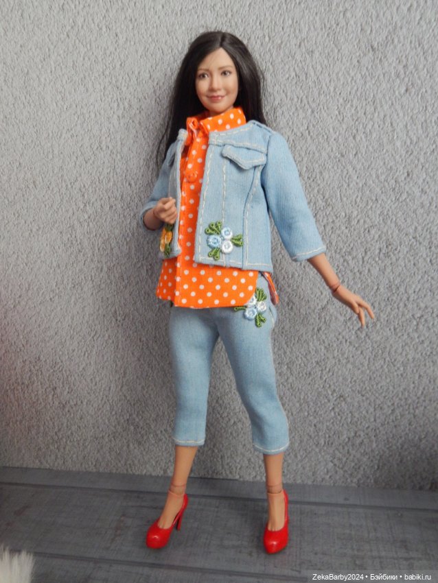 Джинсовые выходные — Одежда и обувь для кукол своими руками: фото