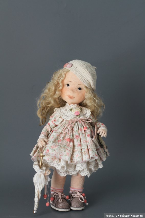 Ксюша — Авторские текстильные куклы: Вальдорфские (фото 5)