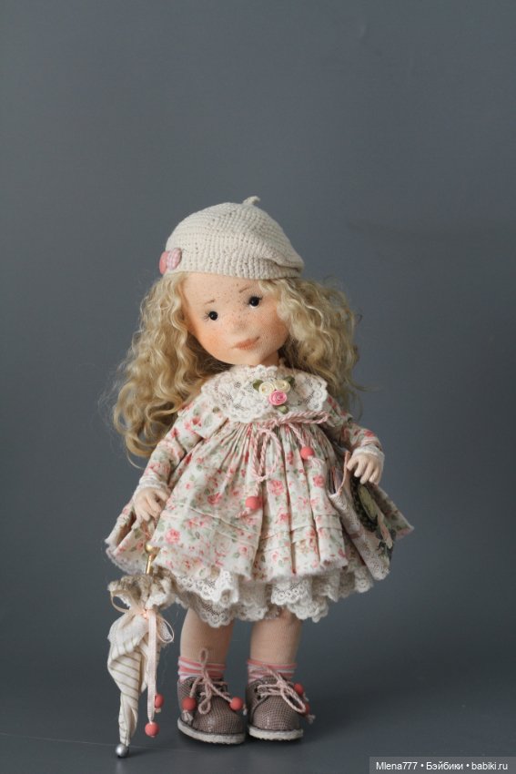 Ксюша — Авторские текстильные куклы: Вальдорфские (фото 2)
