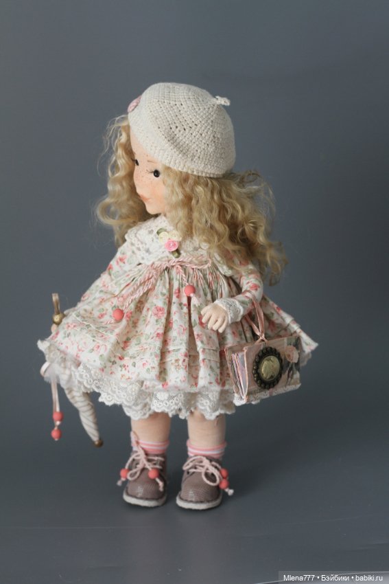 Ксюша — Авторские текстильные куклы: Вальдорфские (фото 10)