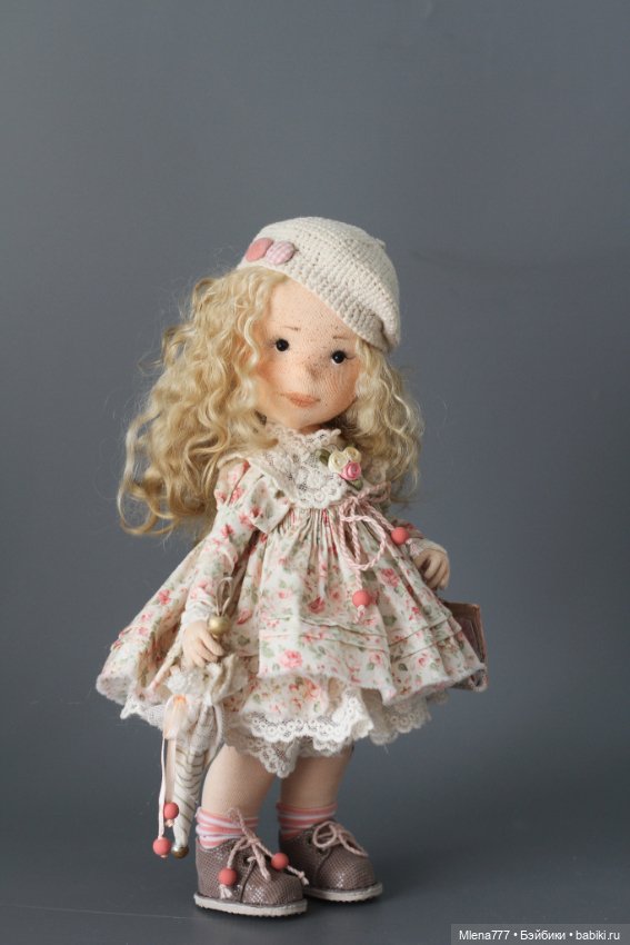 Ксюша — Авторские текстильные куклы: Вальдорфские (фото 3)