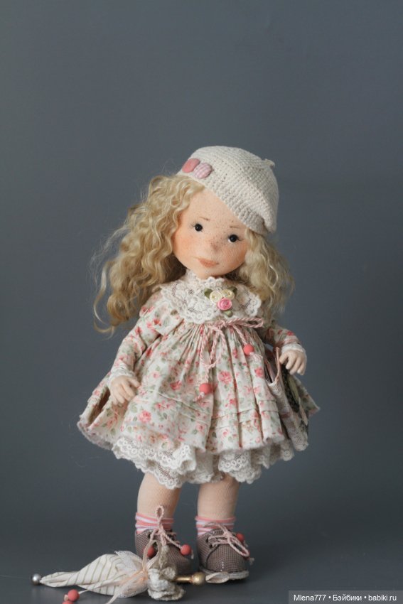Ксюша — Авторские текстильные куклы: Вальдорфские (фото 4)