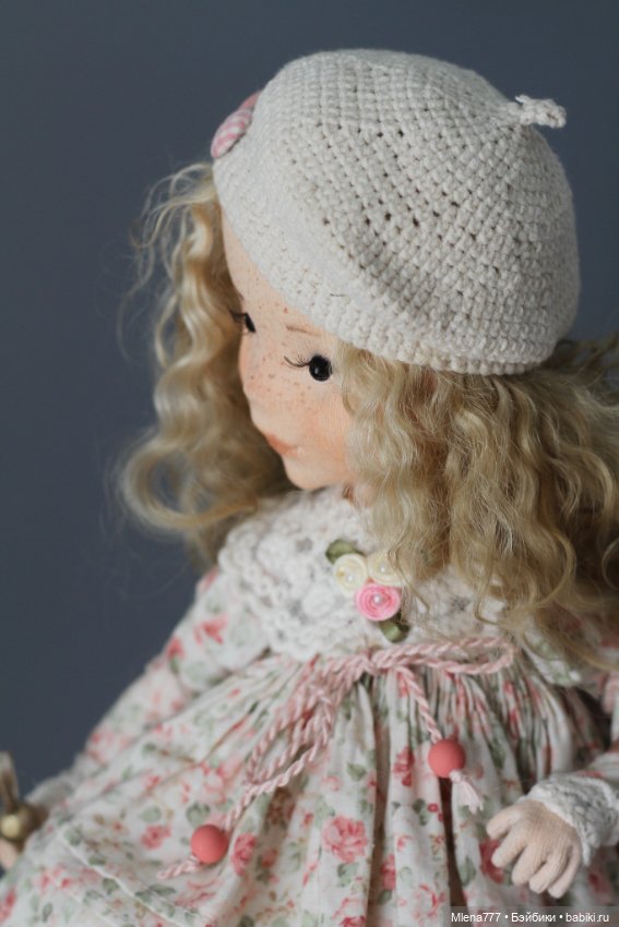 Ксюша — Авторские текстильные куклы: Вальдорфские (фото 8)