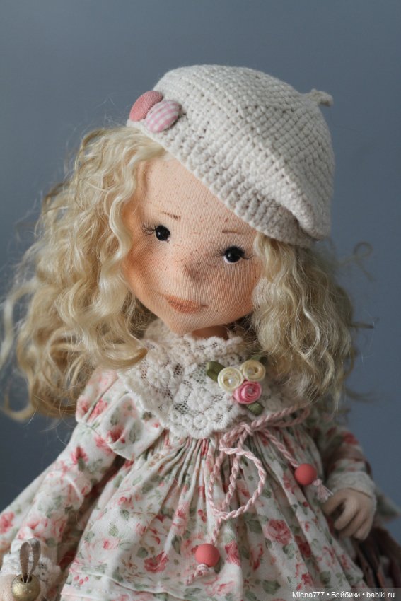 Ксюша — Авторские текстильные куклы: Вальдорфские (фото 9)