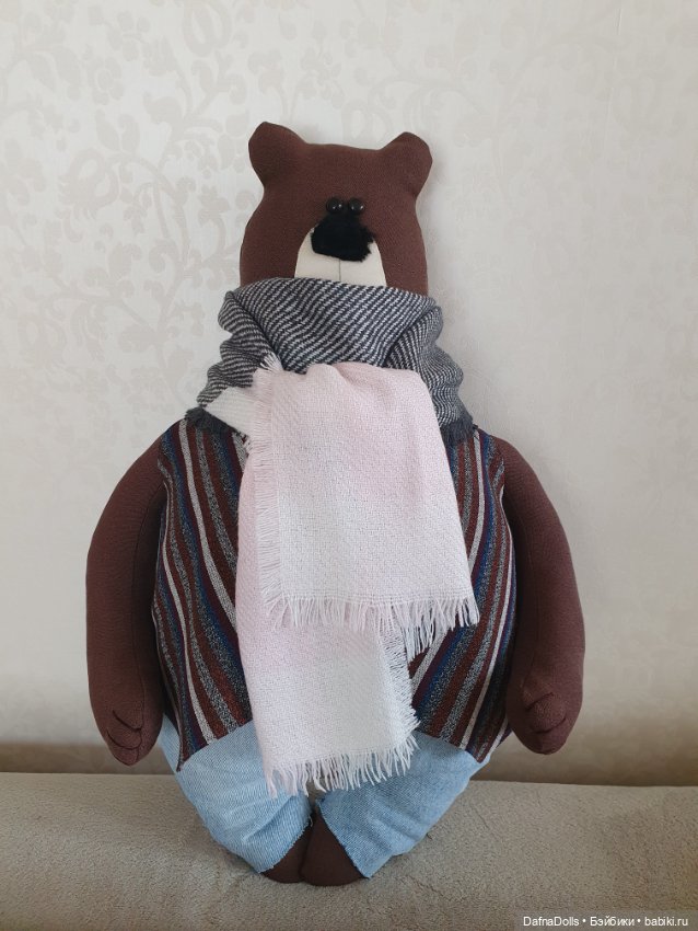 🐻 Мишка-подушка для малыша (фото 2)