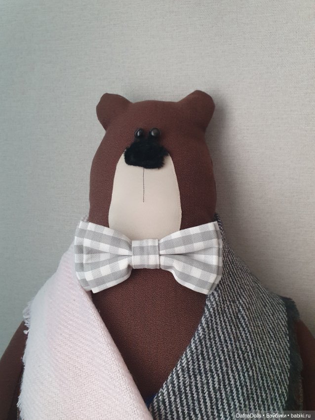 🐻 Мишка-подушка для малыша (фото 4)