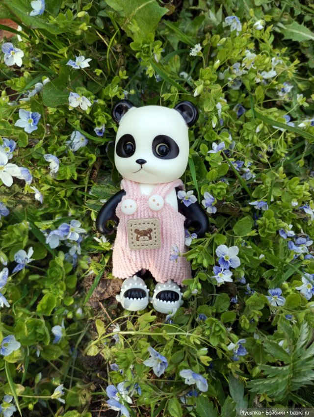 Весеннее: Панда Лёля, цветочки и пчёлки (фото 8)