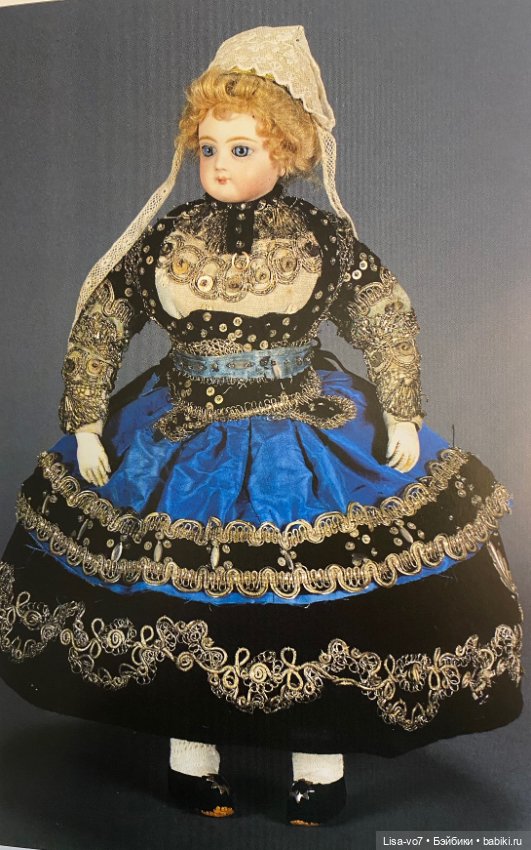 Бретань в серебре — Одежда и обувь для кукол своими руками: фото (фото 10)